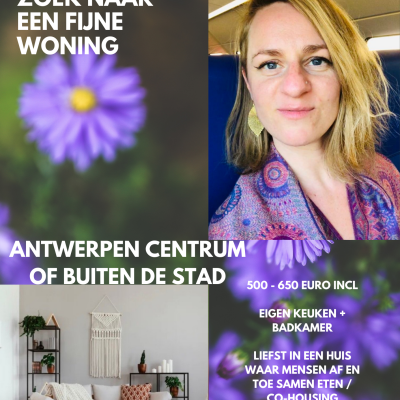 Deborah Sally zoekt een Studio in Antwerpen